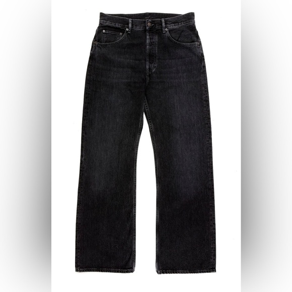Acne Studios | NWOT | Wide Straight Jeans | Vintage Black | 31x34 - Picture 2 of 7